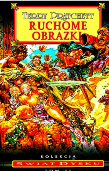 RUCHOME OBRAZKI TERRY PRATCHETT ŚW DYSKU 392 STR TWARDA 