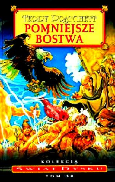 POMNIEJSZE BÓSTWA TERRY PRATCHETT 376 STR TWARDA 