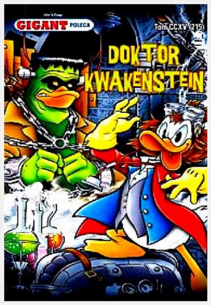 DOKTOR KWAKENSTEIN  GIGANT 215 DISNEY 