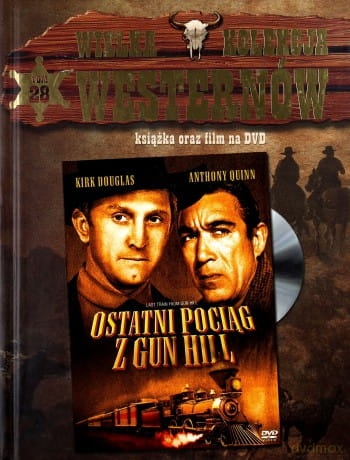 OSTATNI POCIĄG Z GUN HILL STURGES DOUGLAS QUINN  DVD 