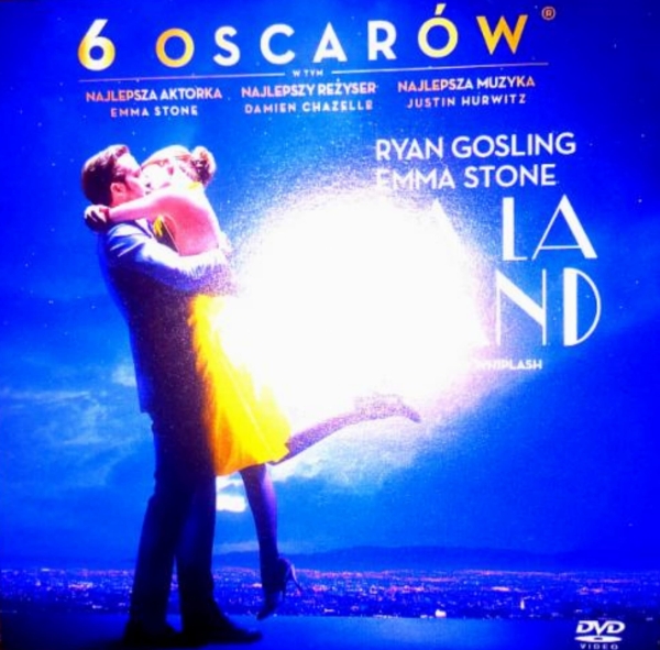 LA LA LAND DVD GOSLING STONE 