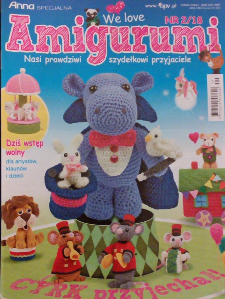 2/18 ANNA SPECJALNA AMIGURUMI SZYDEŁKOWI PRZYJACIELE