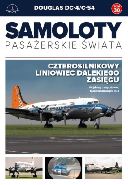 SAMOLOTY  PASAŻERSKIE ŚWIATA DOUGLAS  DC-4/C-54