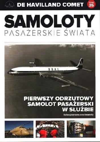 SAMOLOTY  PASAŻERSKIE ŚWIATA DE HAVILLAND COMET 