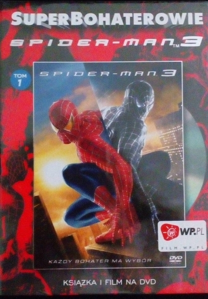 SPIDERMAN 3 TOM 1 DVD I KSIĄŻKA MAGUIRE DUNST