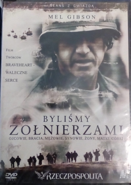 BYLIŚMY ZOŁNIERZAMI DVD MEL GIBSON