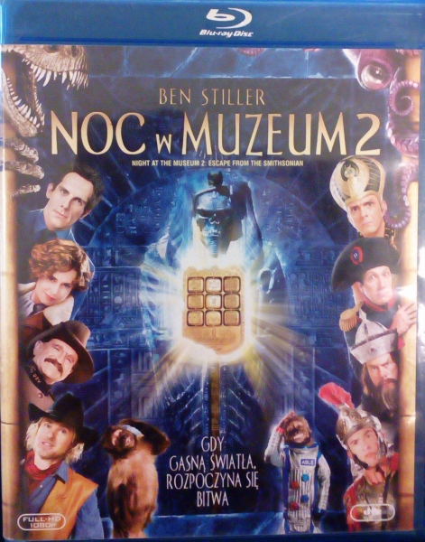 NOC W MUZEUM 2 DVD BEN STILLER WILLIAMS WILSON