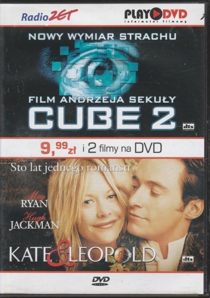 CUBE 2 KATE I LEOPOLD RYAN JACKMAN 2DVD