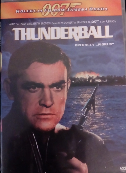 OPERACJA PIORUN BOND 007 DVD CONNERY SALTZMAN BROCCOLI 