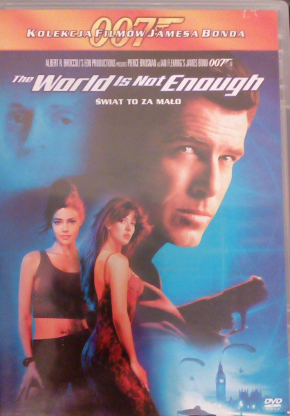 ŚWIAT TO ZA MAŁO BOND 007 BROSNAN BROCCOLI