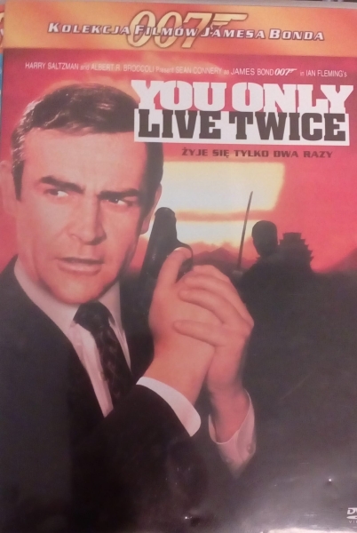 ŻYJE SIĘ TYLKO DWA RAZY BOND 007 DVD KONNERY