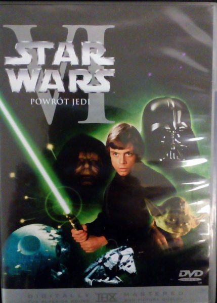 STAR WARS POWRÓT JEDI DVD FORD FISHER HAMILL