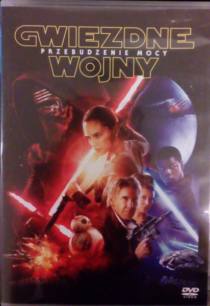 GWIEZDNE WOJNY PRZEBUDZENIE MOCY DVD LUKAS FORD HAMILL