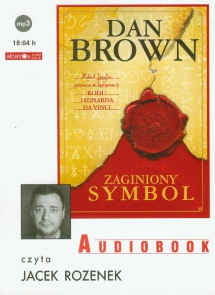  ZAGINIONY SYMBOL DAN BROWN CD