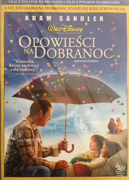 OPOWIEŚCI NA DOBRANOC SANDLER DISNEY DVD