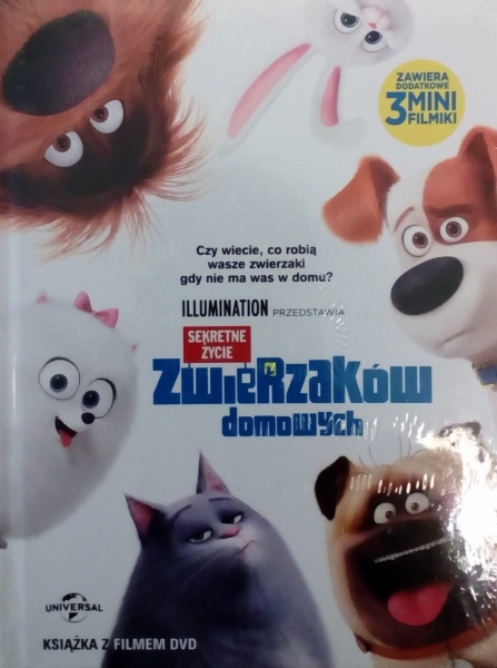 SEKRETNE ŻYCIE ZWIERZAKÓW DOMOWYCH DVD
