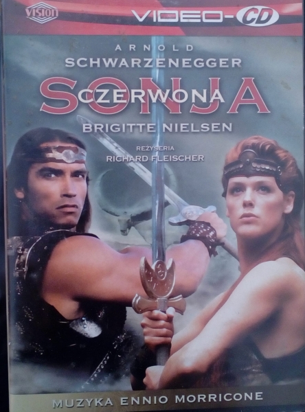 CZERWONA SONJA DVD SCHWARZNEGGER NIELSEN