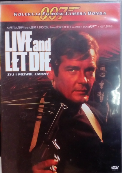 ŻYJ I POZWÓL UMRZEĆ DVD BOND 007 LIVE AND LET DIE
