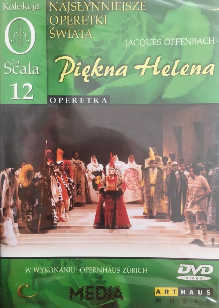 PIĘKNA HELENA JACQUES OFFENBACH OPERNHAUS ZURICH DVD