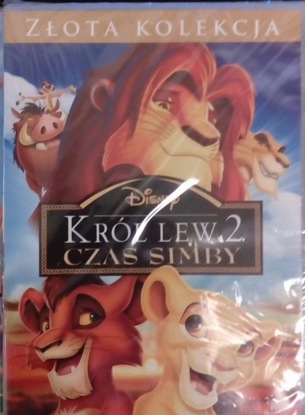 KRÓL LEW 2 DVD CZAS SIMBY
