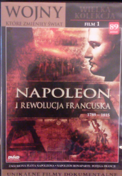 NAPOLEON I REWOLUCJA FRANCUSKA DVD 1789-1815