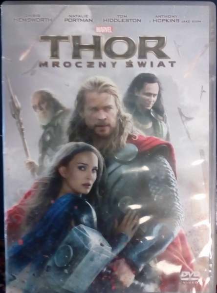 THOR MROCZNY ŚWIAT DVD PORTMAN HOPKINS