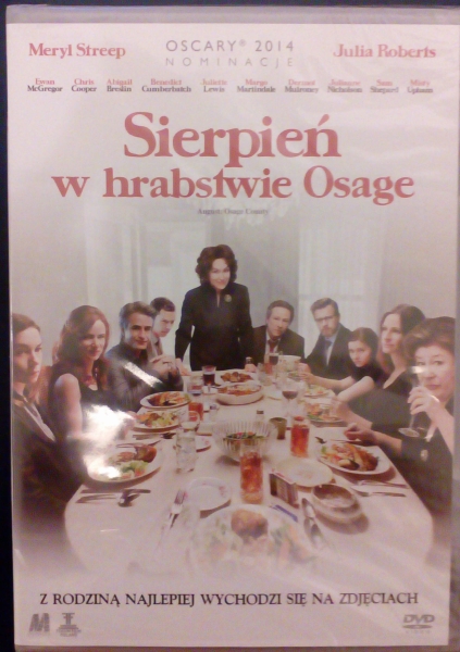 SIERPIEŃ W HRABSTWIE OSAGE DVD STREEP ROBERTS