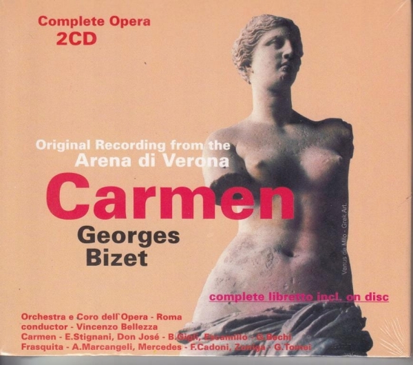 CARMEN GEORGES BIZET ARENA DI VERONA 2CD