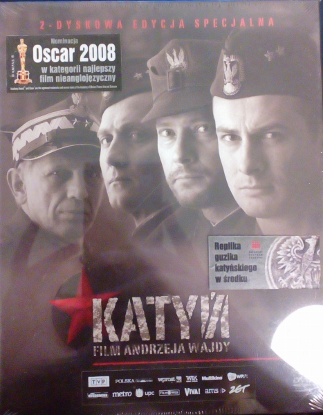 KATYŃ  A. WAJDA 2 X DVD