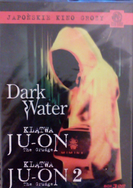 DARK WATER/KLĄTWA JU-ON/KLĄTWA JU-ON 2 3 X DVD  JAPOŃSKIE KINO GROZY 
