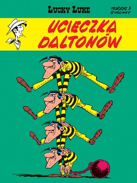 UCIECZKA DALTONÓW LUCKY LUKE 