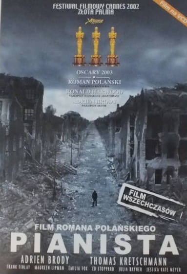 PIANISTA POLAŃSKI BRODY OSKARY 2 VCD