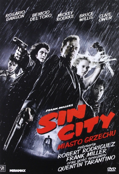 SIN CITY MIASTO GRZECHU QUENTIN TARANTINO DVD