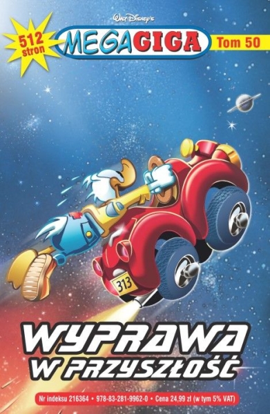 WYPRAWA W PRZYSZŁOŚĆ MEGA GIGA 50 DISNEY 