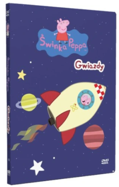ŚWINKA PEPPA GWIAZDY DVD