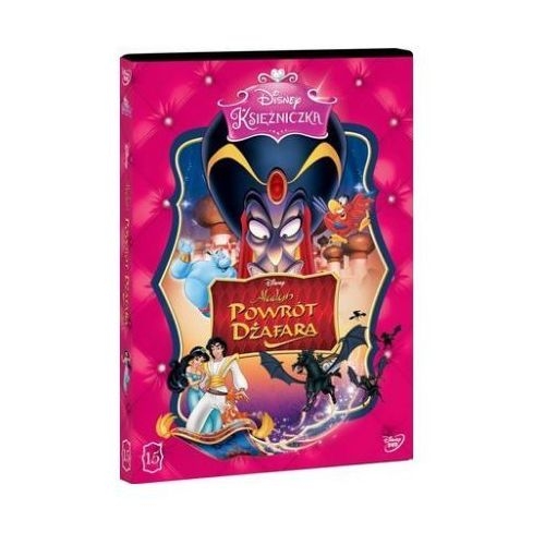 ALADYN POWRÓT DŻAFARA DISNEY KSIĘŻNICZKA DVD