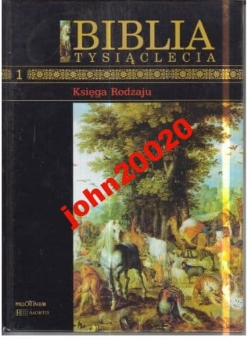 BIBLIA TYSIĄCLECIA 1.KSIĘGA RODZAJU.
