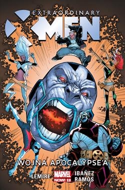 WOJNA APOCALYPSEA EXTRAORDINARY X-MEN TOM 2 J LEMIRE V IBANEZ H RAMOS