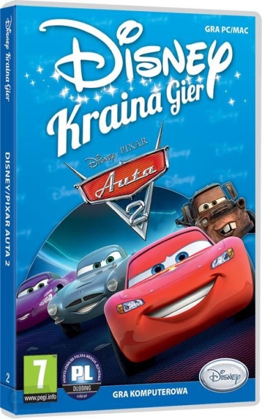 AUTA 2  DISNEY PIXAR PC DVD FOLIA 