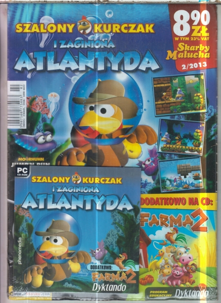 SZALONY KURCZAK ZAGINIONA ATLANTYDA PC CD FOLIA