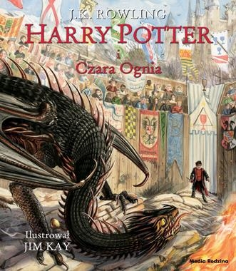 HARRY POTTER I CZARA OGNIA WYD ILUSTROWANE J K ROWLING