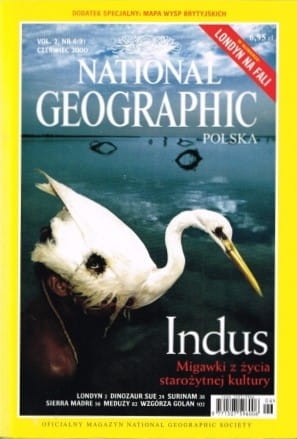 6/2000 NATIONAL GEOGRAPHIC POLSKA INDUS 