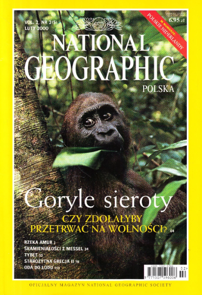 2/2000 NATIONAL GEOGRAPHIC POLSKA GORYLE SIEROTY 