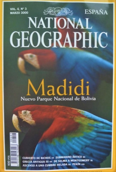 3/2000 NATIONAL GEOGRAPHIC POLSKA MADIDI CZARNE CHMURY 