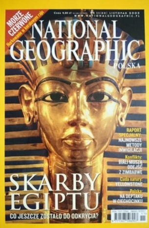 11/2003 NATIONAL GEOGRAPHIC POLSKA SKARBY EGIPTU  