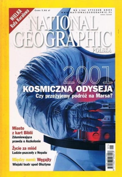 1/2001 NATIONAL GEOGRAPHIC KOSMICZNA ODYSEJA 