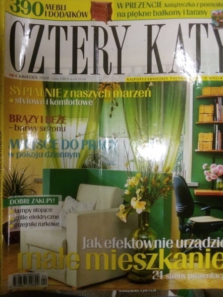 4/2008 CZTERY KĄTY SYPIALNIE BRĄZY I BEŻE  