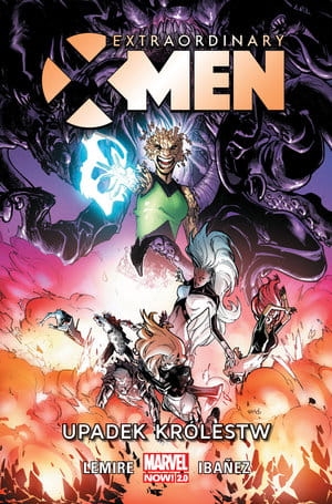 EXTRAORDINARY X MEN UPADEK KRÓLESTW TOM 3 JEFF LEMIRE