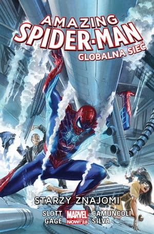AMAZING SPIDER MAN GLOBALNA SIEĆ STARZY ZNAJOMI TOM 4  DAN SLOTT
