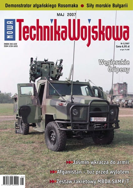 5/2007 NOWA TECHNIKA WOJSKOWA JAŚMIN AFGANISTAN 